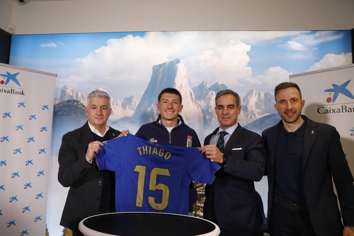 La presentación de Thiago.