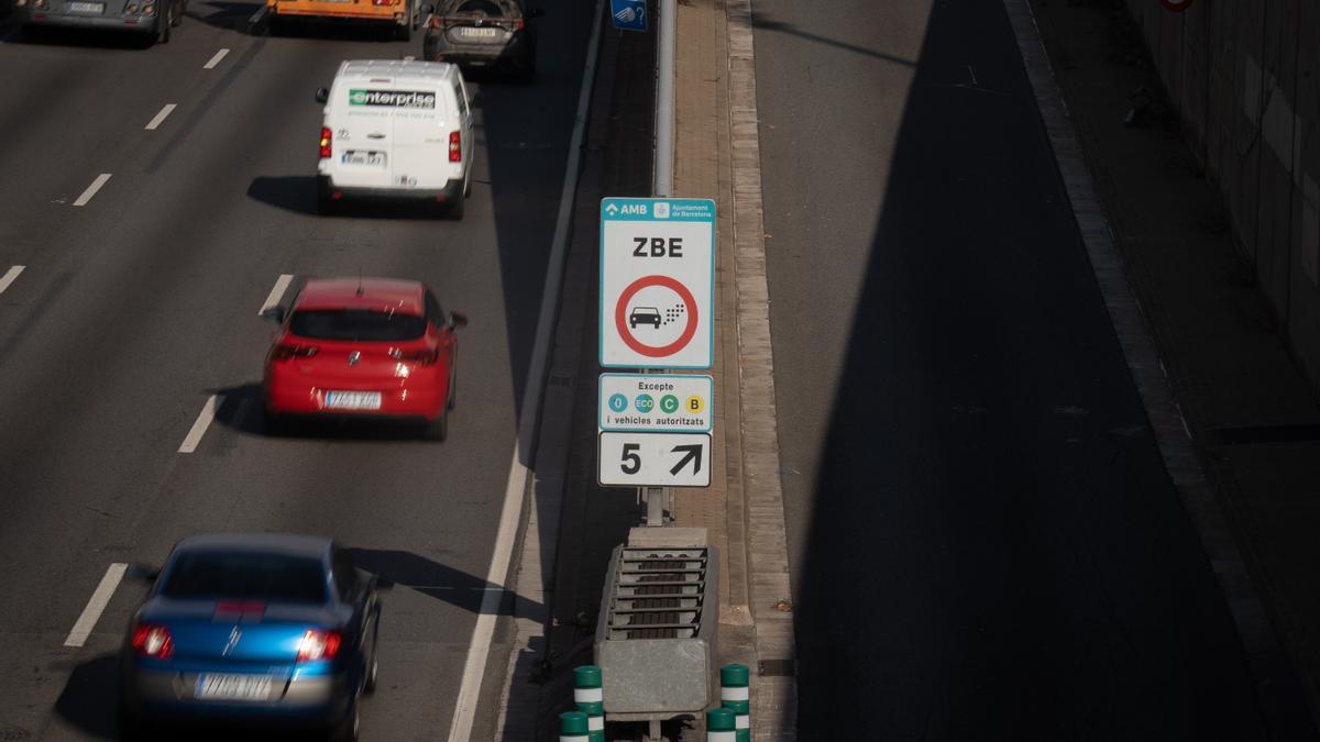 Zona de Bajas Emisiones en Barcelona