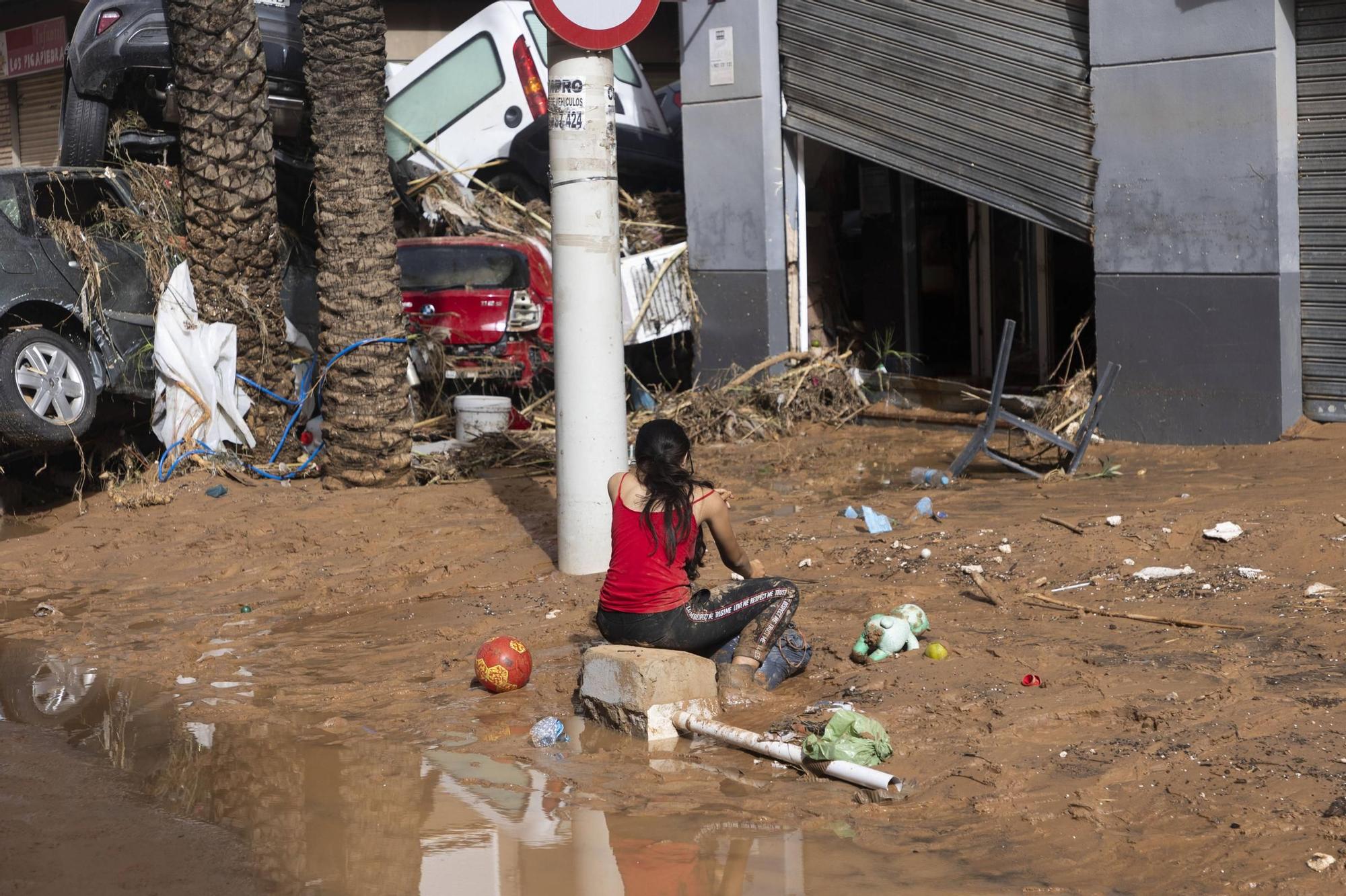 La devastación en Paiporta tras la catástrofe