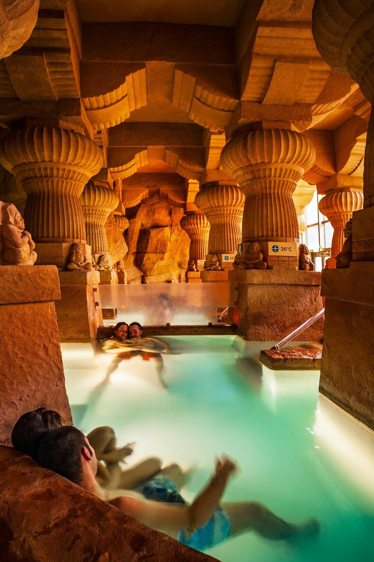 Baños indorromanos en Caldea.