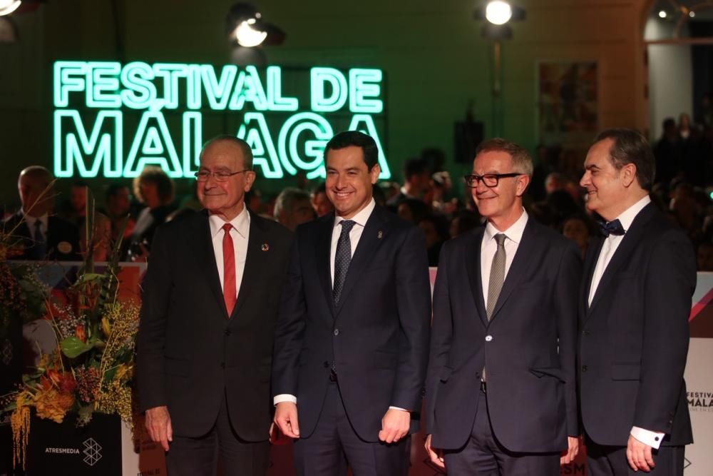 Las imágenes de la gala inaugural del Festival de Málaga
