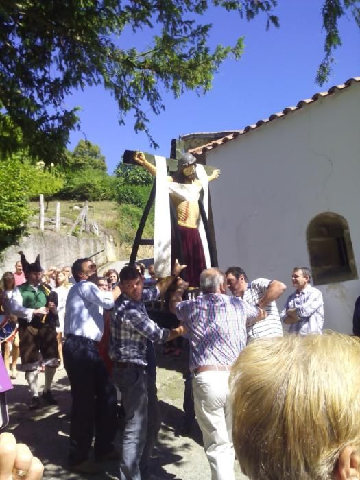 Procesión de El Cristo de Collanzo.