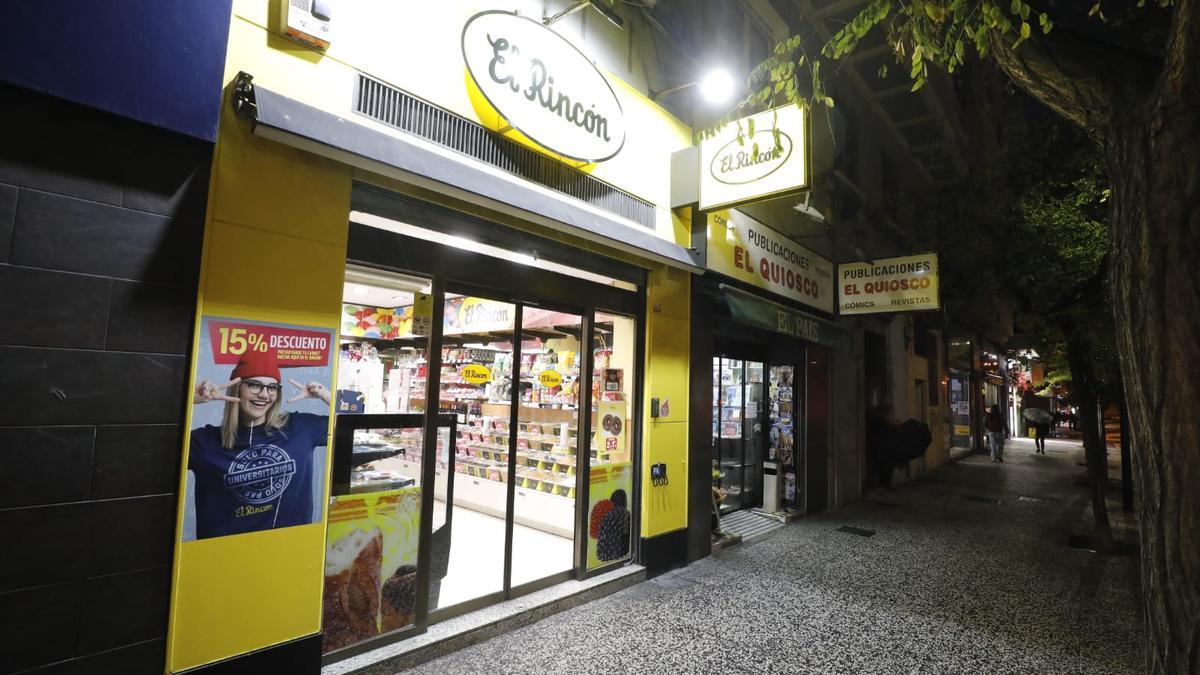 Esta tienda de 'El Rincón' se encuentra en la calle San Juan de la Cruz, en Zaragoza.