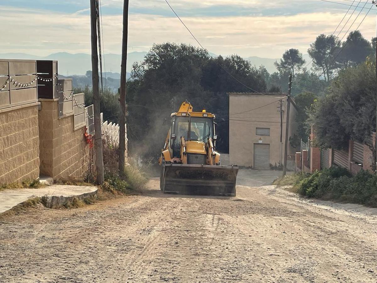 Urbanización de Can Fargues, en Sentmenat.