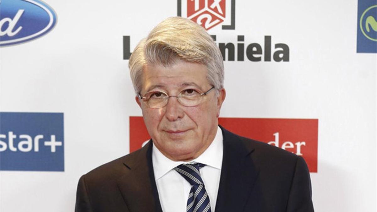 Enrique Cerezo, presidente del Atlético