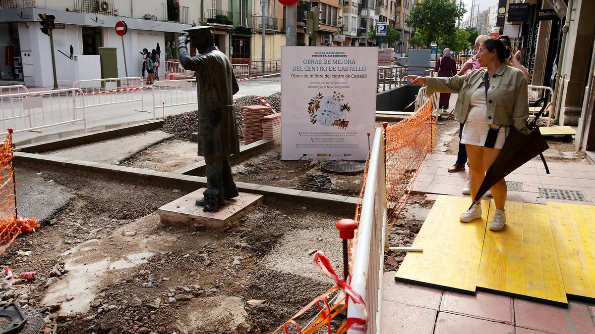 Vídeo: Obras de la zona de bajas emisiones en la calle Navarra
