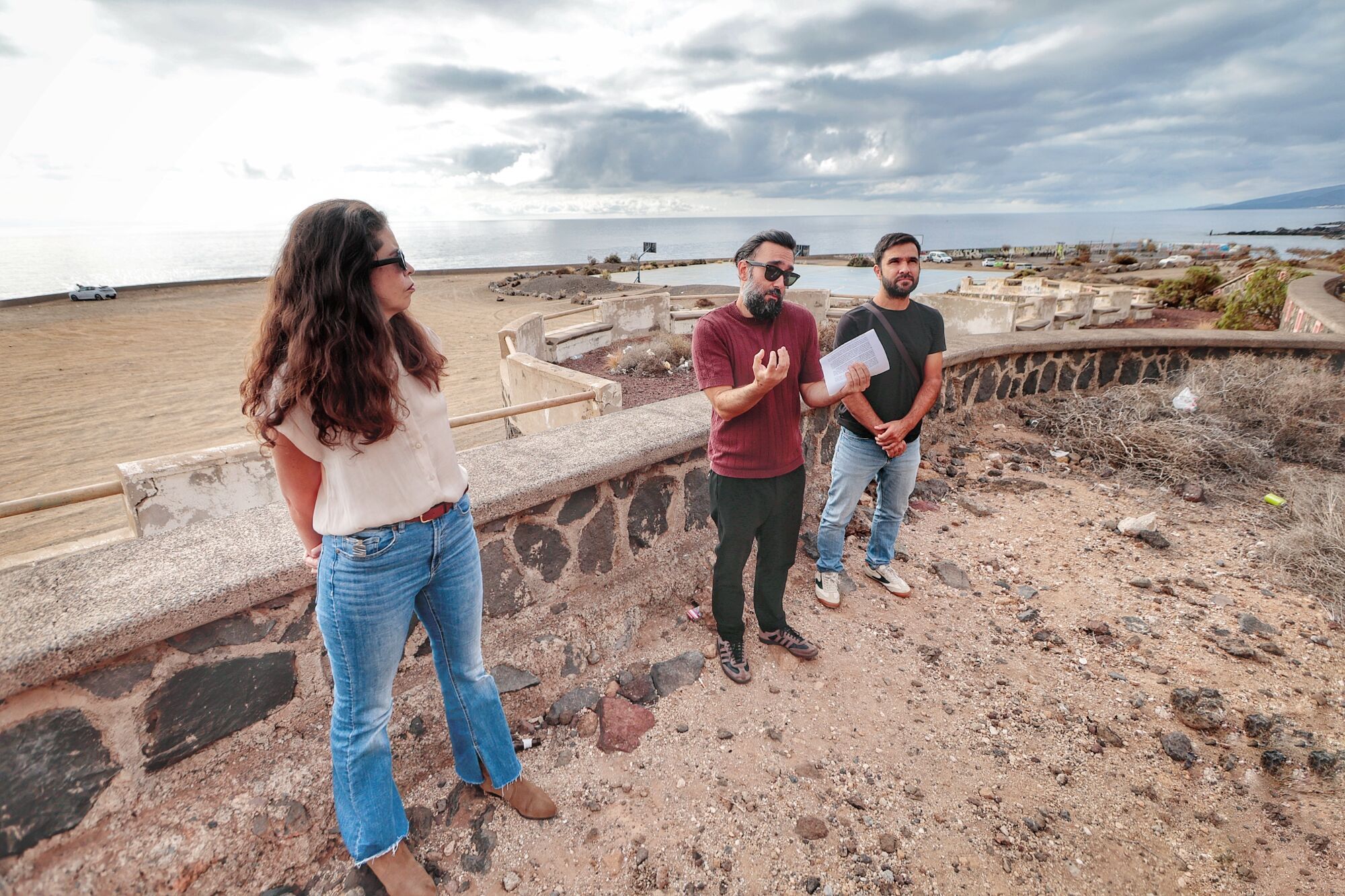Visita con los arquitectos de La Mareta de Añaza a la nueva zona de Santa Cruz de Tenerife.