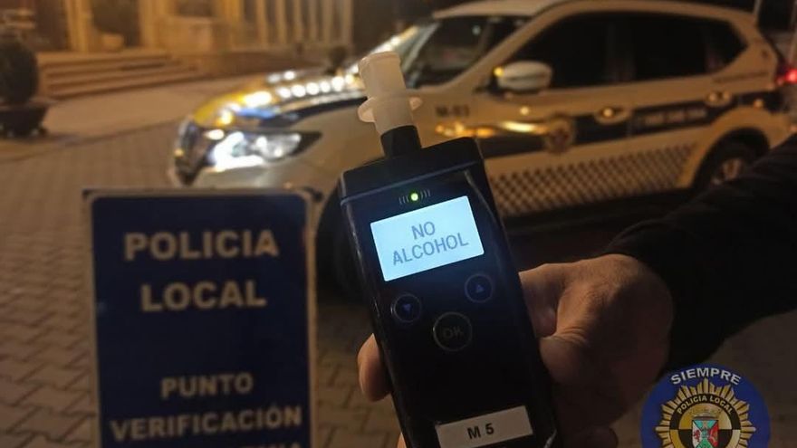 Una batería de medidas contra el alcohol al volante en Navidad en Villena