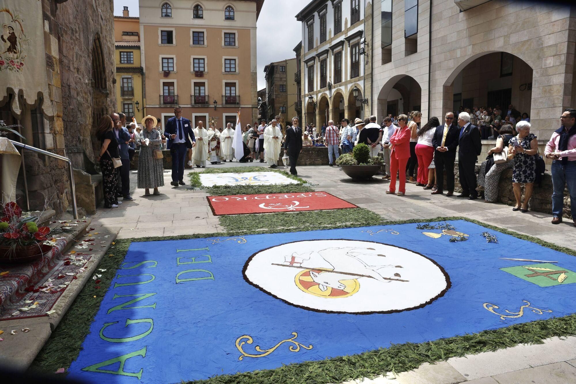 En imágenes: Así fue la celebración del Corpus Christi en Avilés