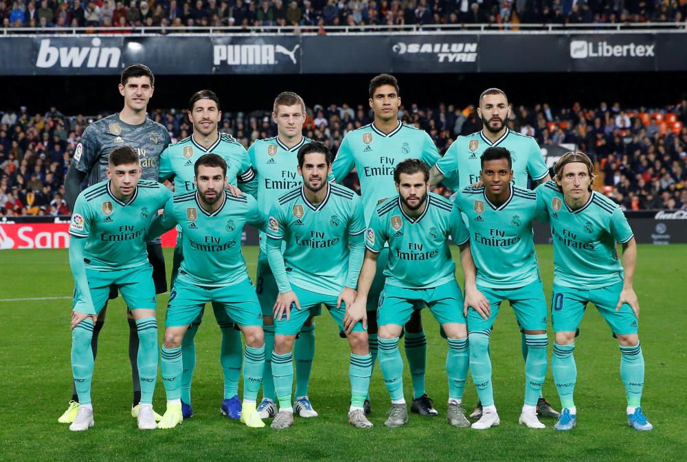 Las mejores imágenes del Valencia-Real Madrid.