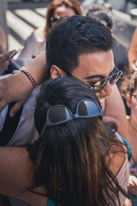 Llegada de artistas del Isla Bonita Love Festival 2019 a La Palma