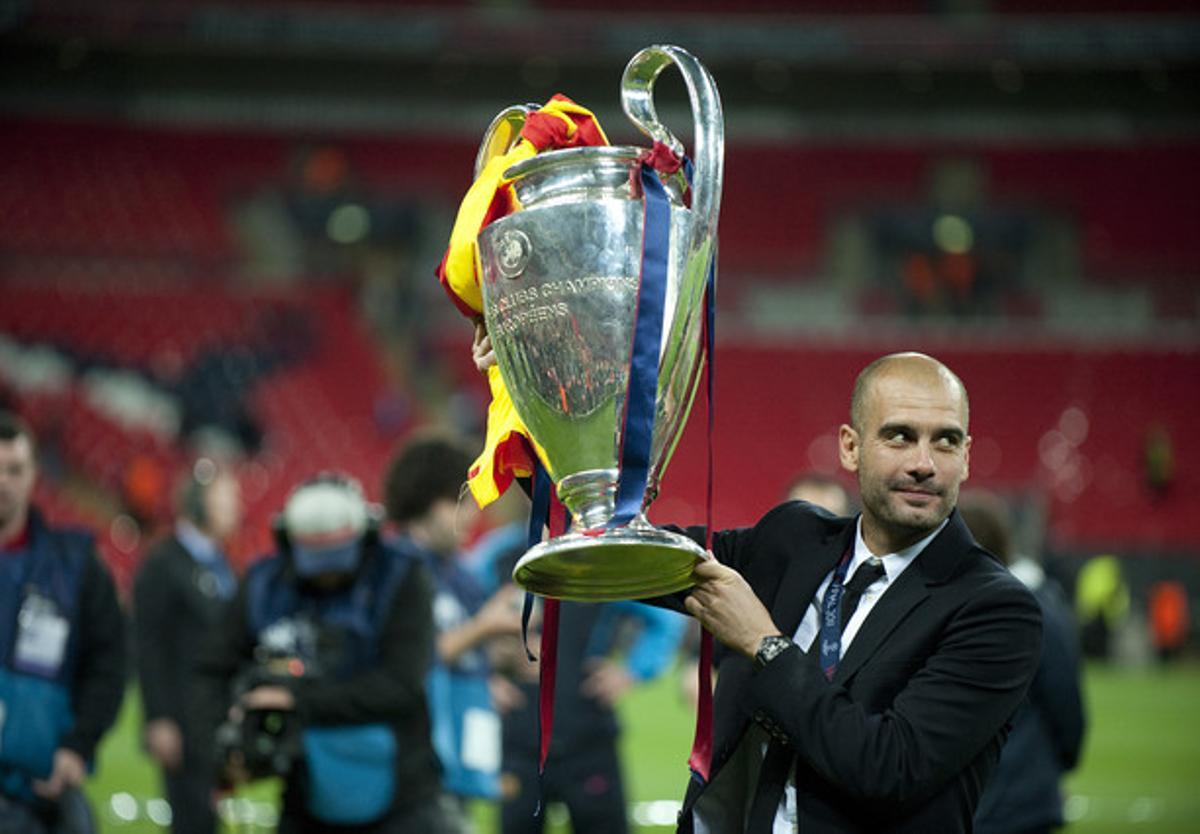 Guardiola levanta su segunda Champions como entrenador.