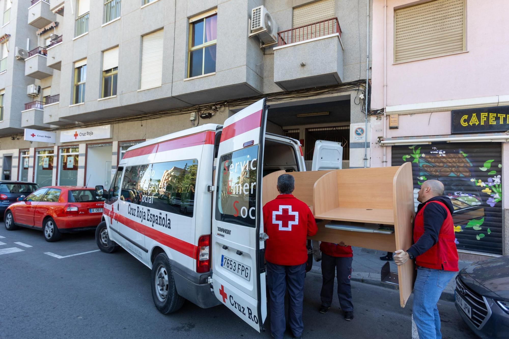 Últimos retoques en la nueva sede de formación de Cruz Roja de Elche