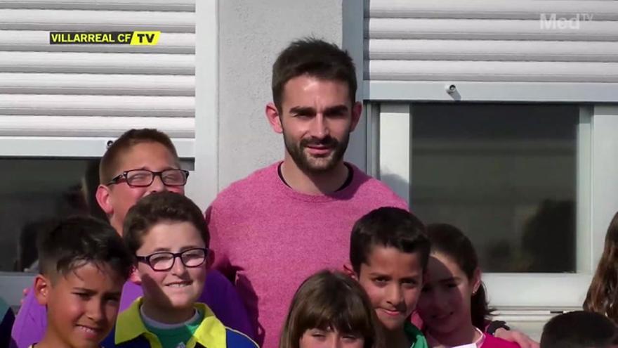 Adrián visita el colegio Nou Pedro Alcázar de Nules