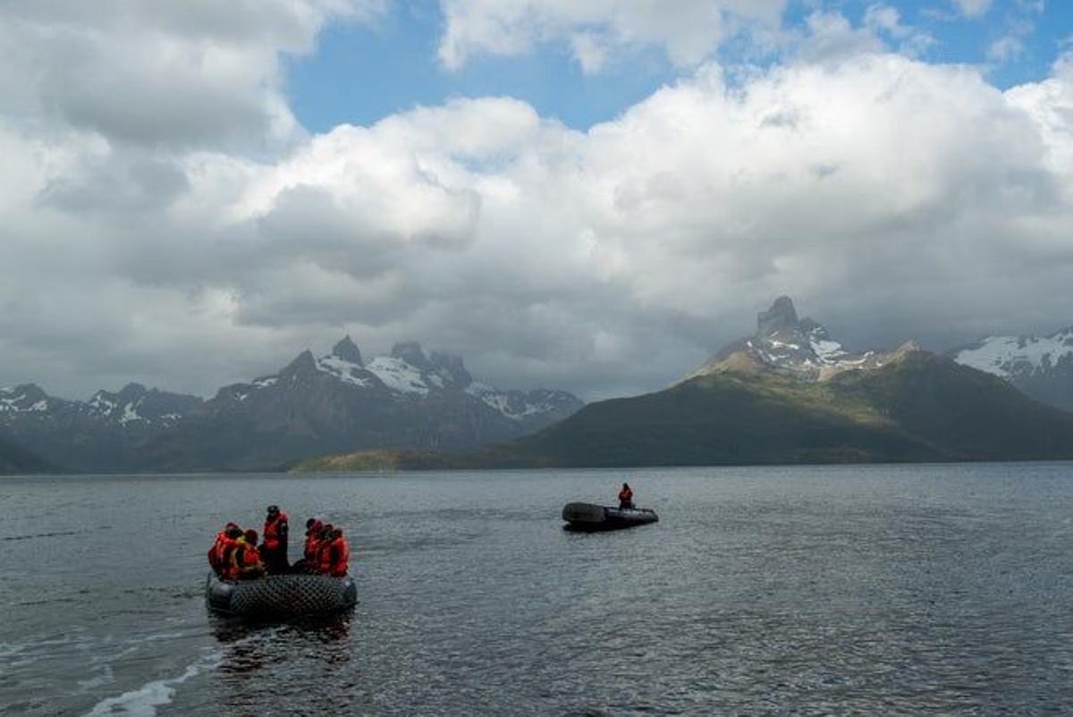 brazo noroeste del canal del Beagle