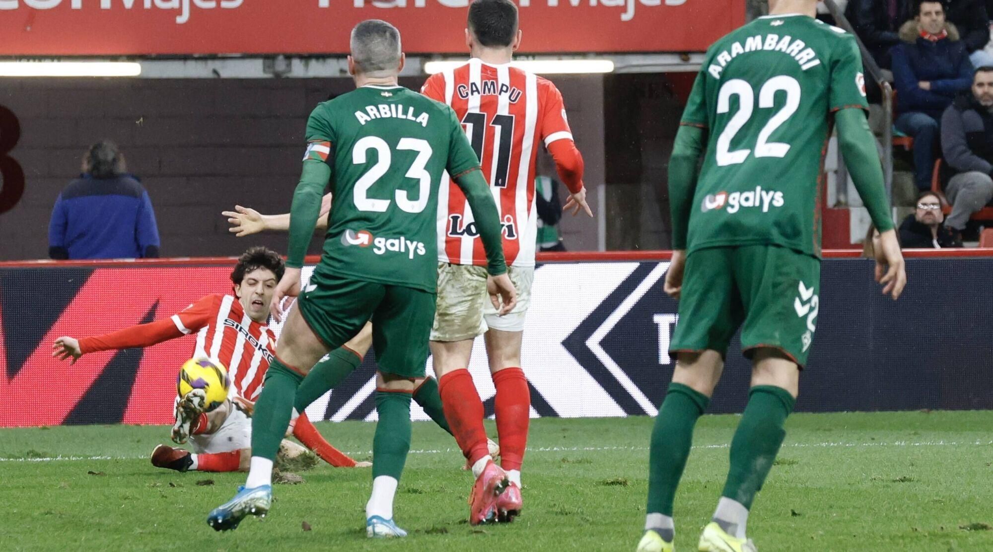 Las imágenes del Sporting-Eibar