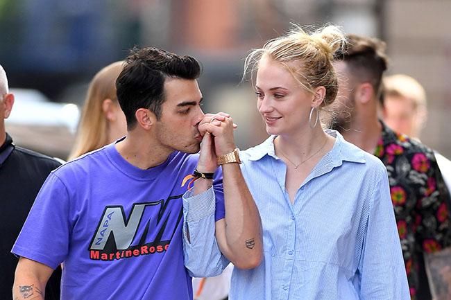 Sophie Turner y Joe Jonas en Nueva York