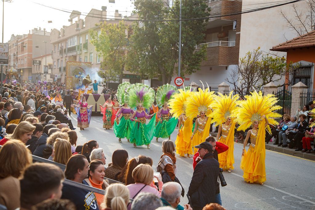 Las imágenes del gran desfile del Carnaval de Cabezo de Torres