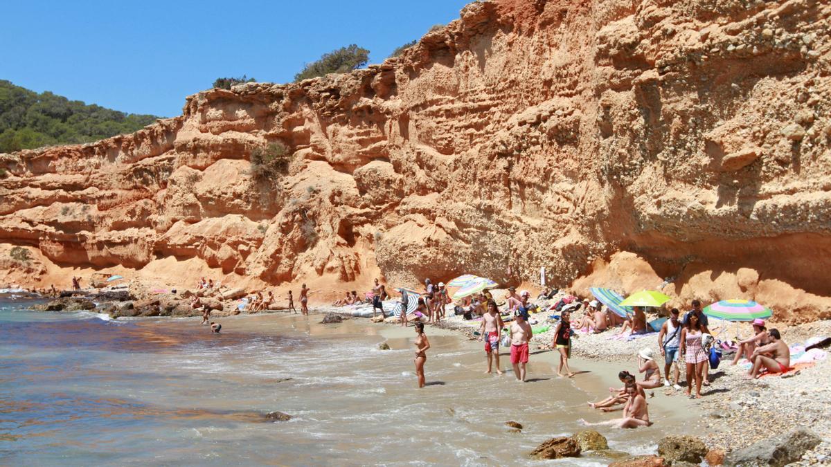 Imagen de archivo de la playa de Sa Caleta.