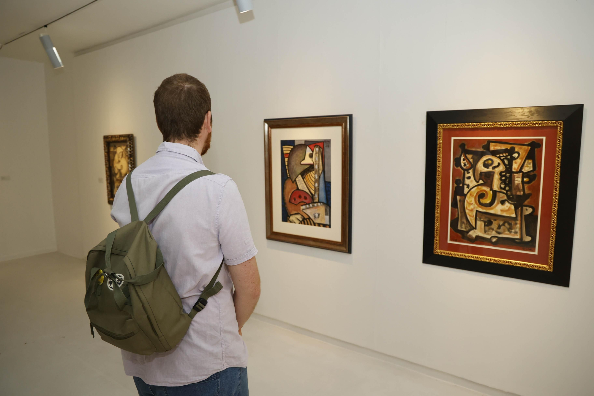 Inauguración da exposición Laxeiro descoñecido II. Obas inéditas da segunda época