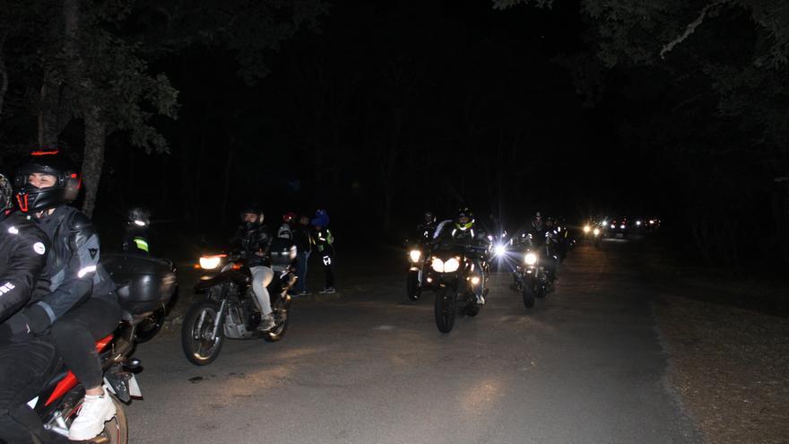 GALERÍA | Revive la ruta noctura de las motos en Sanabria