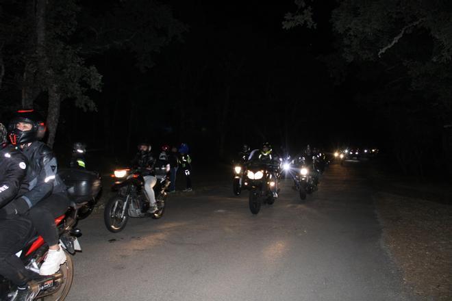 GALERÍA | Revive la ruta noctura de las motos en Sanabria