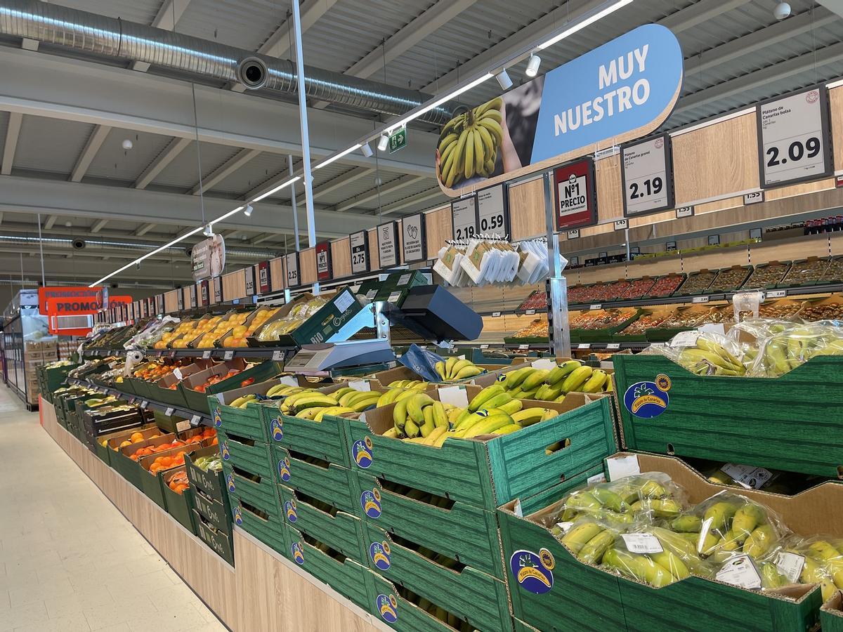 Pasillo tienda