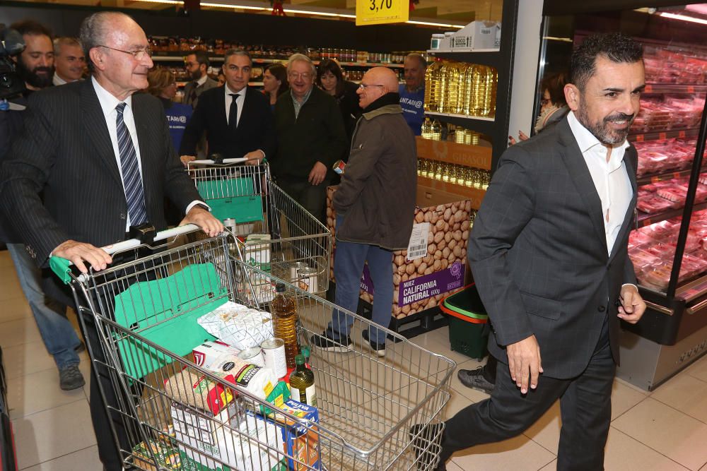 Bencosol pretende superar las 600.000 toneladas de alimentos en dos días de solidaridad en los supermercados de Málaga