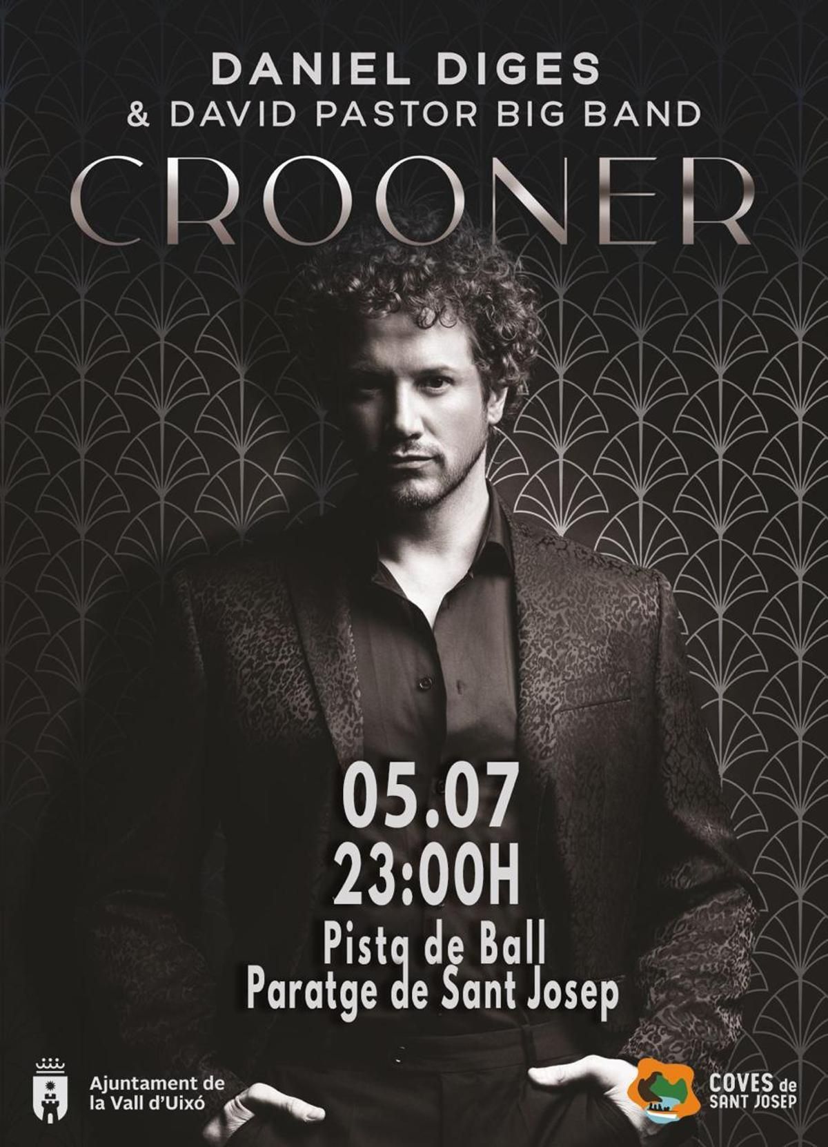 Crooner: Daniel Diges & David Pastor Big Band.