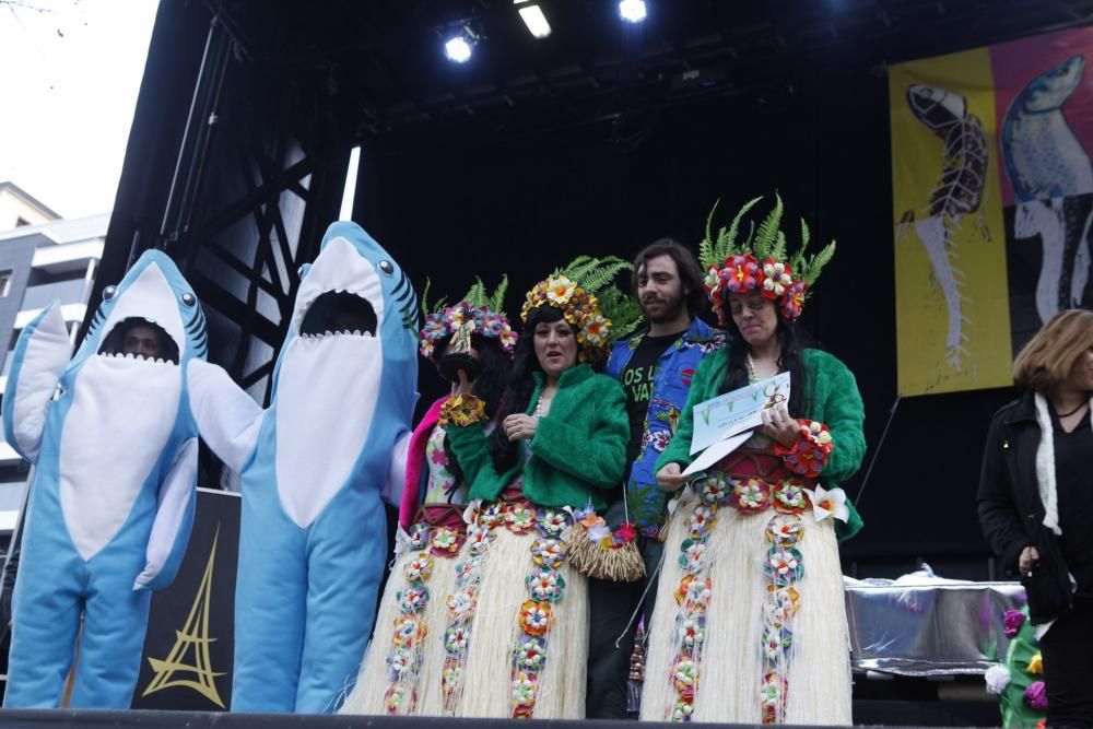 Entrega de premios del Antroxu de Gijón