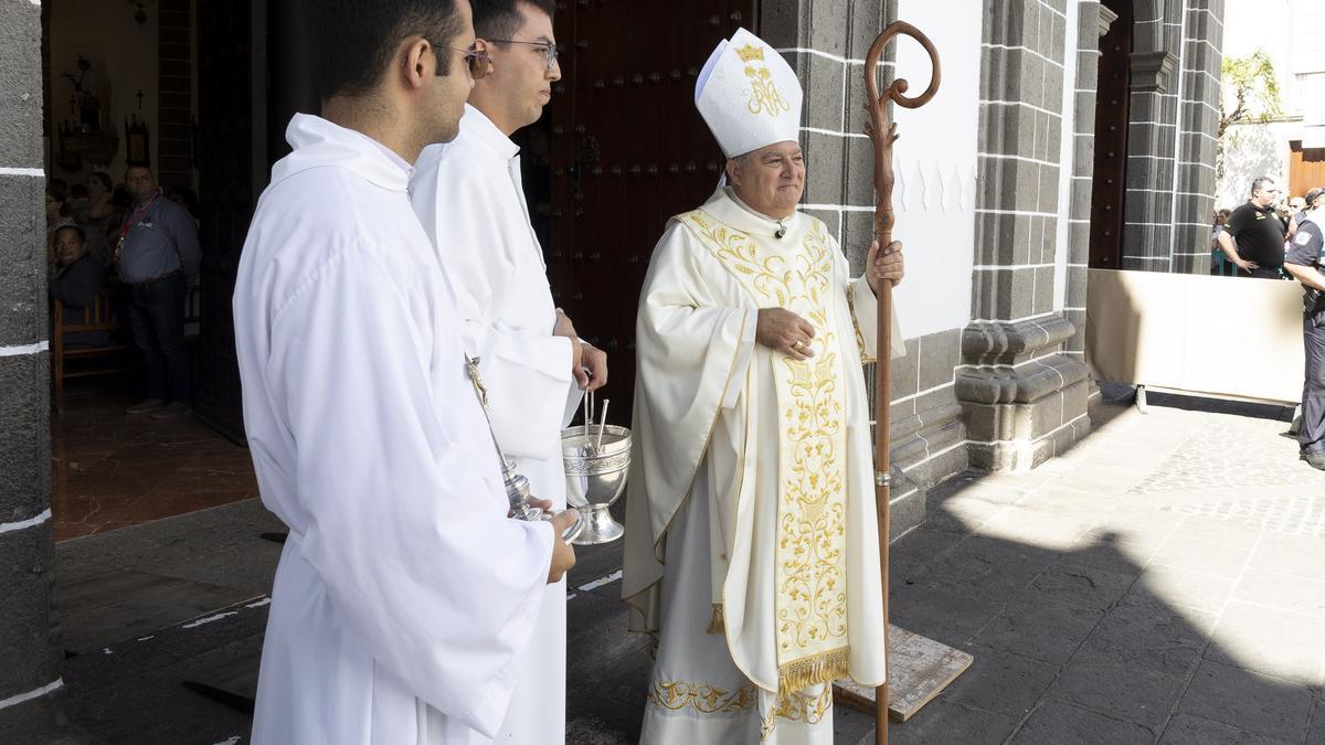 El obispo de la Diócesis de Canarias, José Mazuelos.