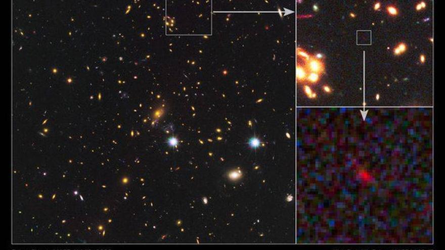 Detectan una galaxia formada solo 200 millones de años tras el &#039;Big Bang&#039;