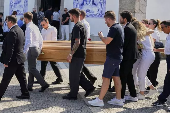 El último adiós a Diogo Jota y André Silva