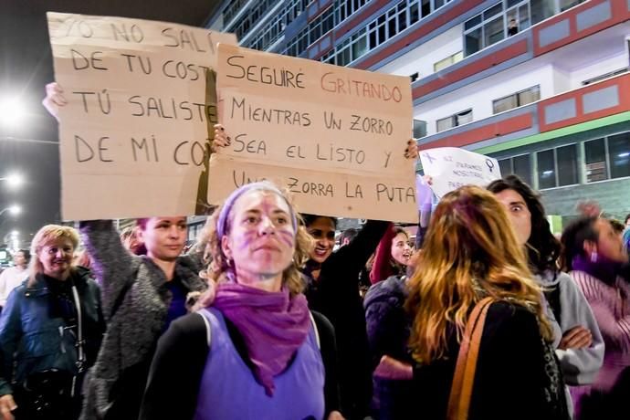 GENTE Y CULTURA 07-03-19  LAS PALMAS DE GRAN CANARIA. 8M Día Internacional de la Mujer. Manifestación por el 8M Día Internacional de la Mujer. FOTOS: JUAN CASTRO