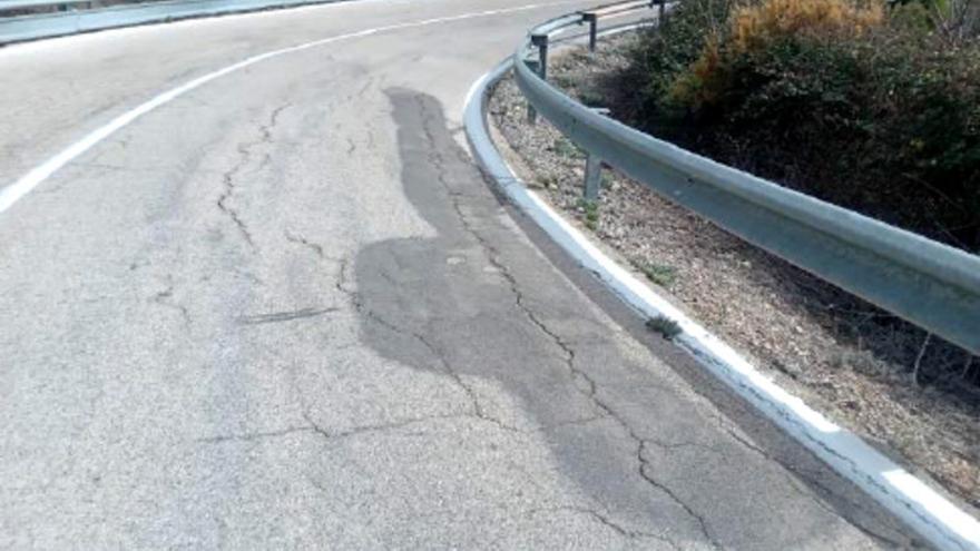La Diputació mejora el firme de carreteras en Camp de Túria y la Serranía