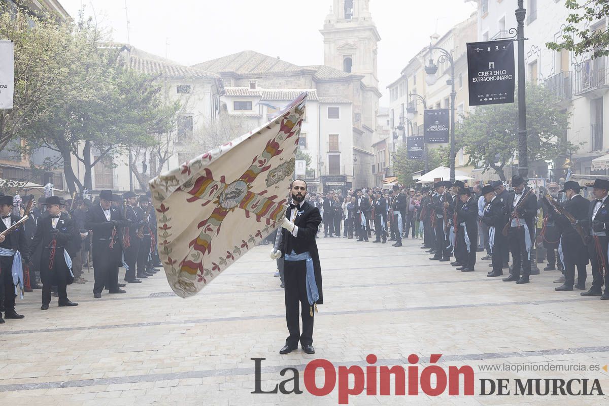 Las Fiestas de Yecla y peregrinos de Lorca llegan a Caravaca