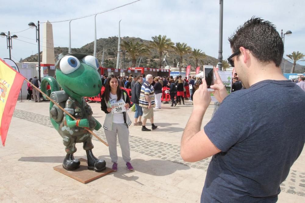 Entrega de dorsales para la Ruta de las Fortalezas de Cartagena