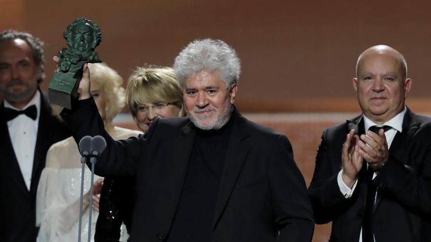 Almodóvar, en los Premios Goya 2020