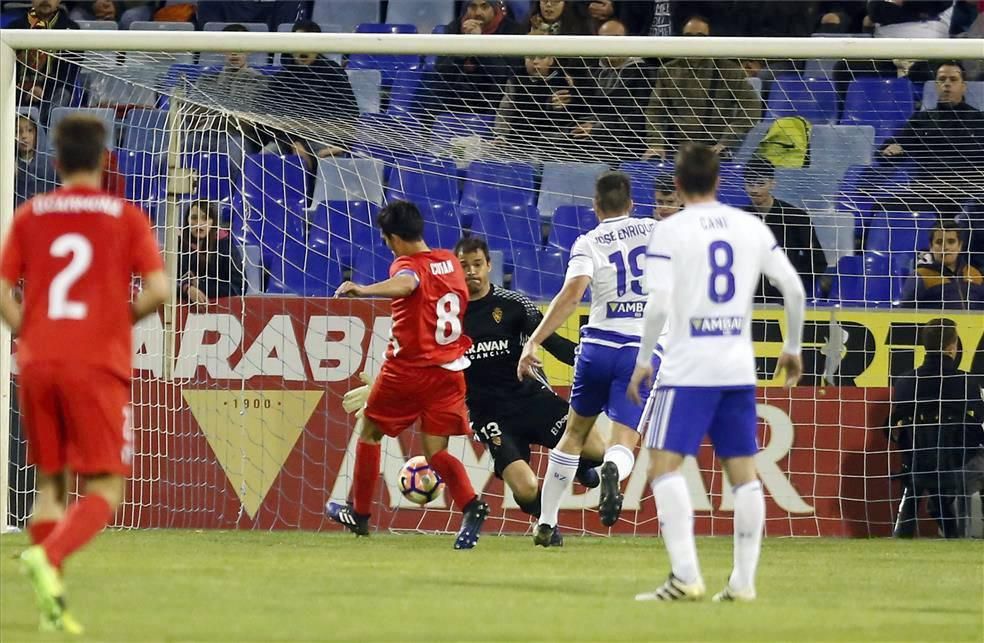 Las imágenes del Real Zaragoza-Sevilla Atlético