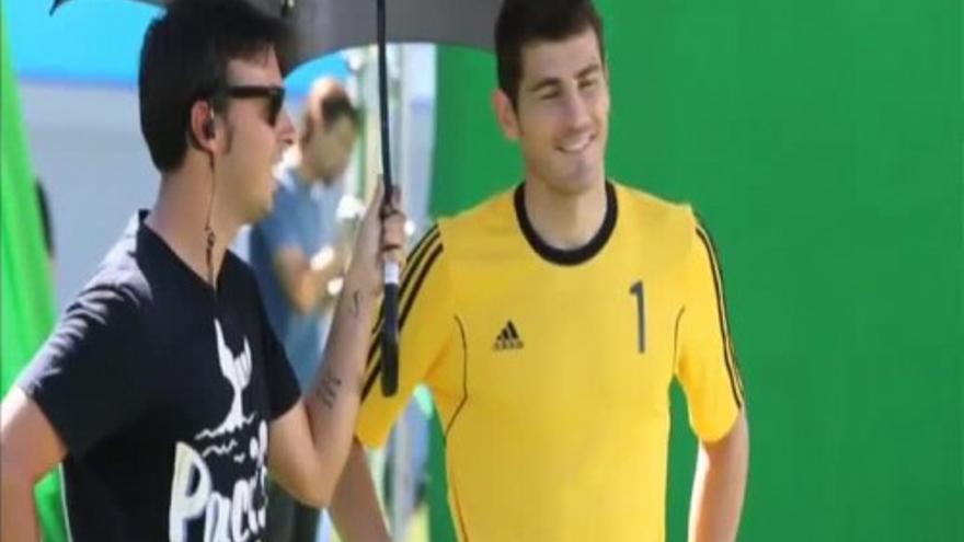 Iker Casillas ensaya la victoria