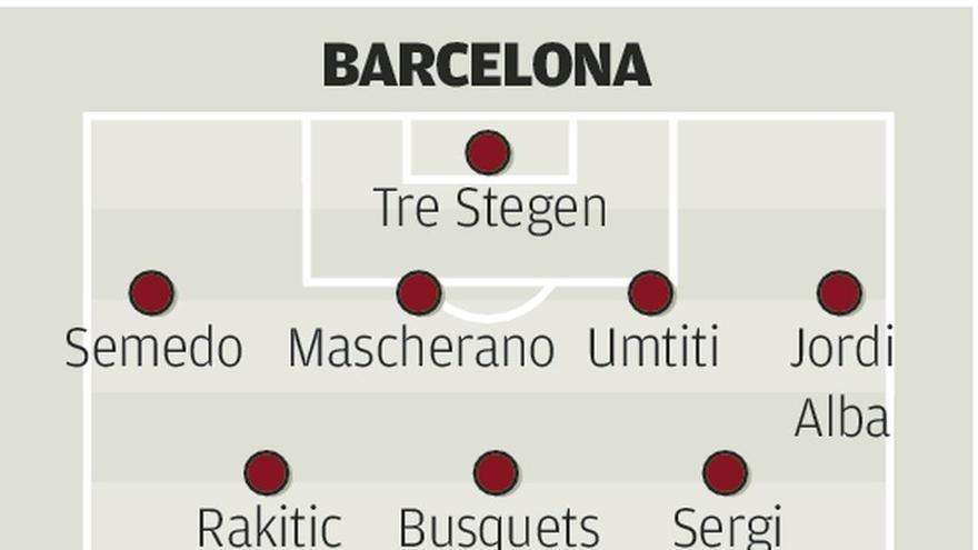 Messi, solo ante el peligro