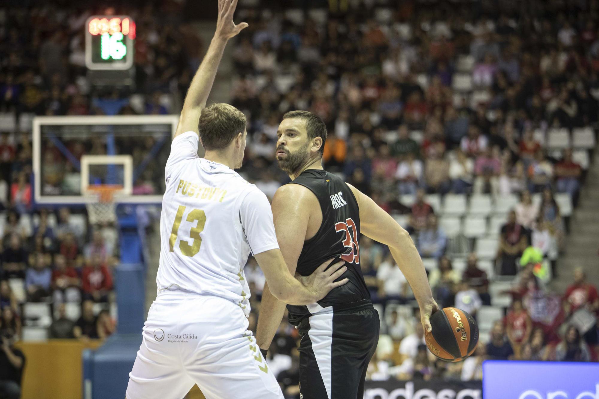 Les imatges del Bàsquet Girona - UCAM Múrcia