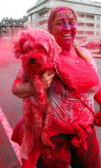 La Holi Life tiñe Vigo con toneladas de color.