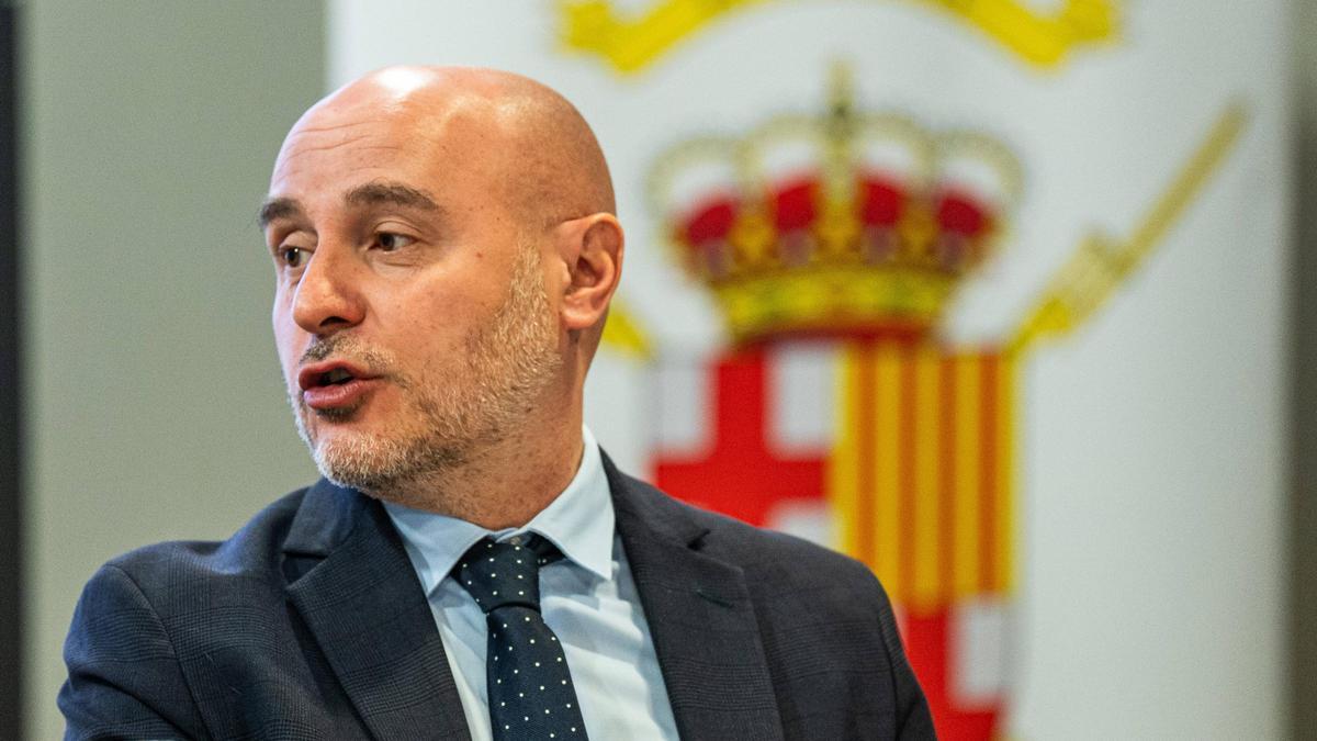 El delegado del Gobierno en Catalunya Carlos Prieto.