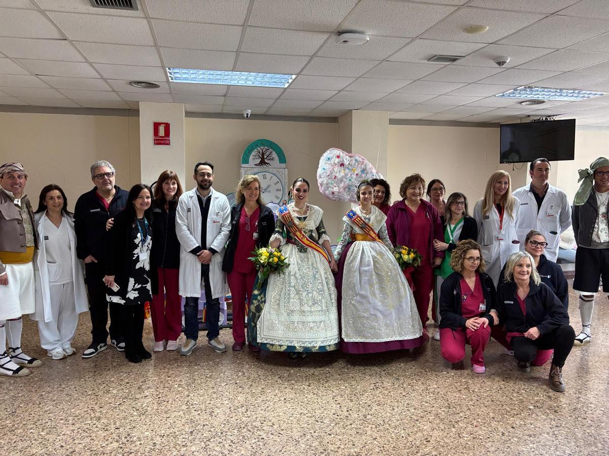 Visita al Hospital de Sagunt.
