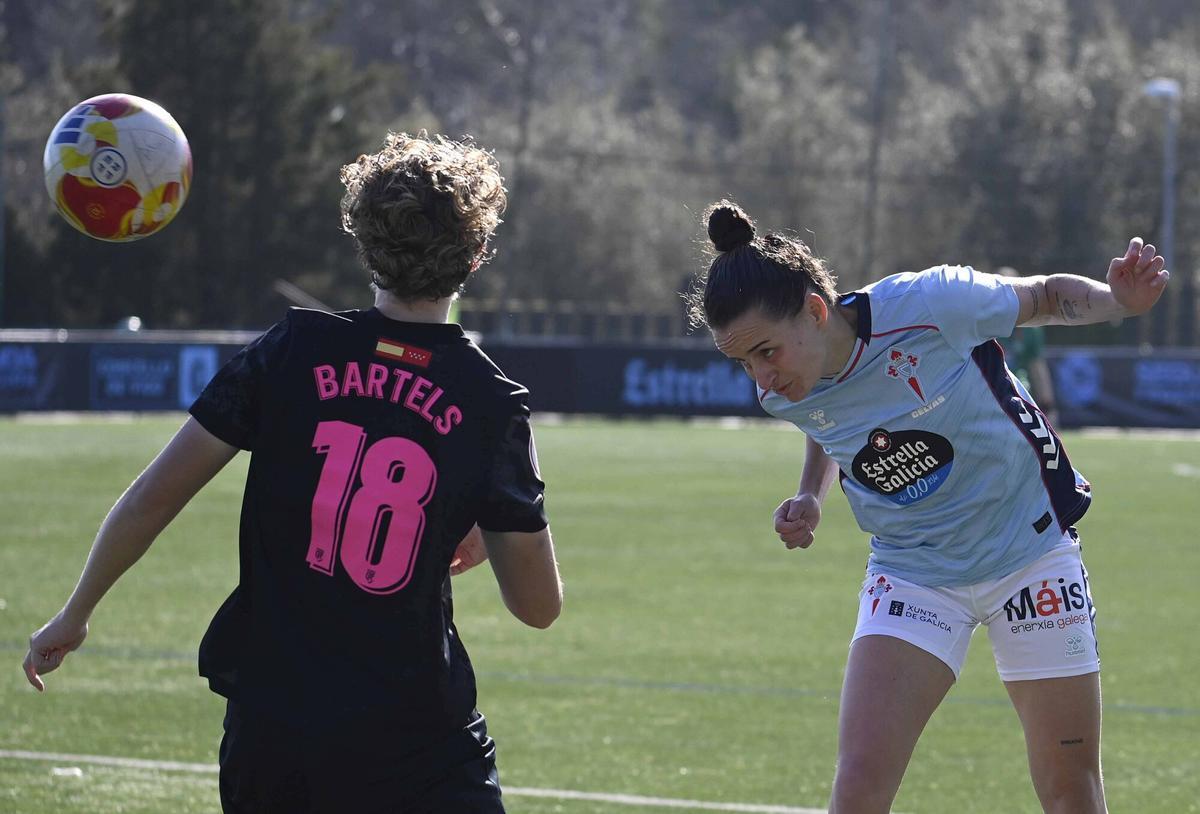 Partido disputado en la ciudad deportiva de A Madroa correspondiente a la 19ª jornada de la Segunda Federación Femenina