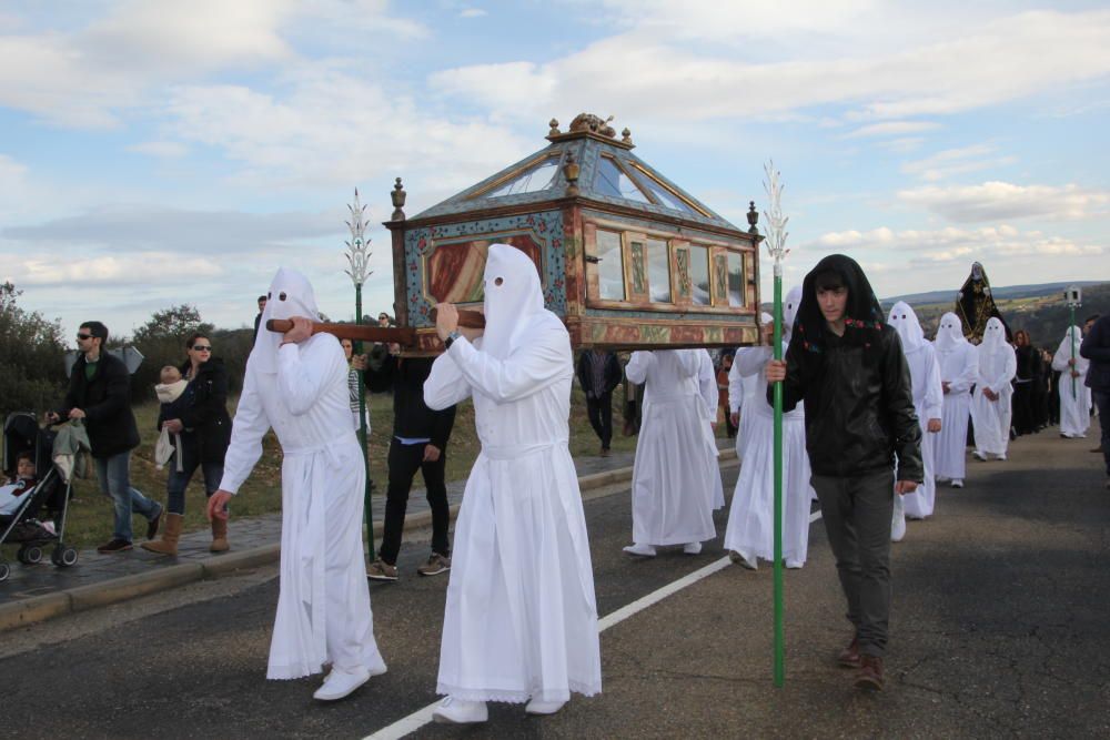 Procesión del Viernes Santo en Bercianos de Aliste