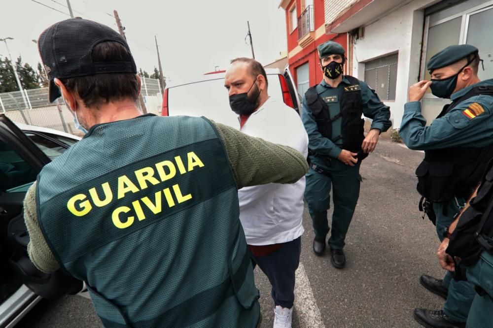 Golpe al tráfico de drogas y de armas en Murcia