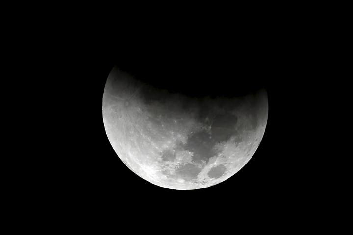 Superluna y eclipse lunar