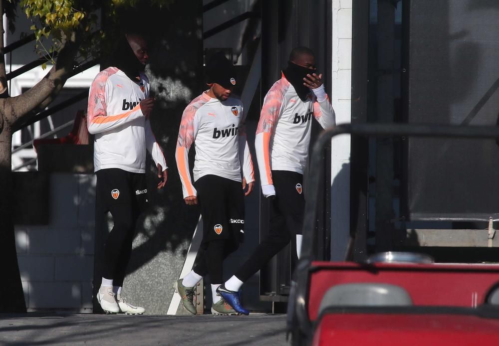 El Valencia CF prepara el partido ante el Mallorca